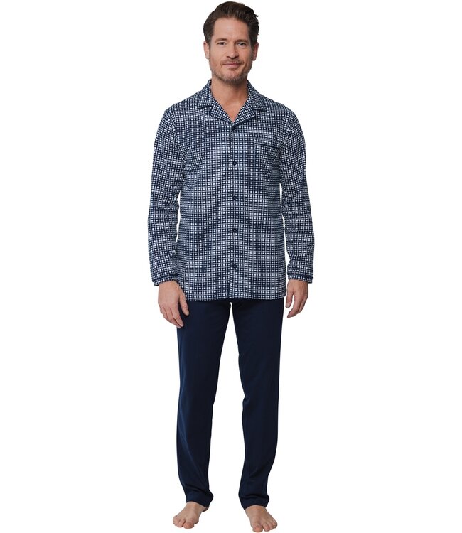 Pastunette for Men doorknoop heren pyjama