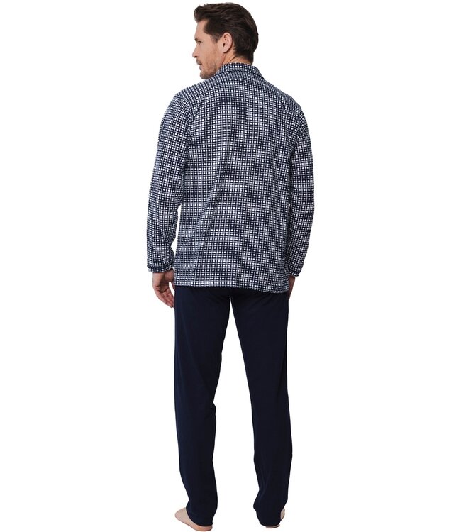 Pastunette for Men mens, full button pyjama