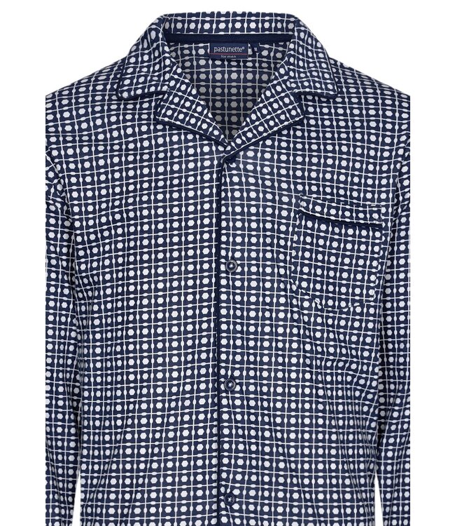 Pastunette for Men doorknoop heren pyjama