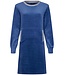 Pastunette Pastunette blue soft velvet home lounge dress 'velvet comfort'