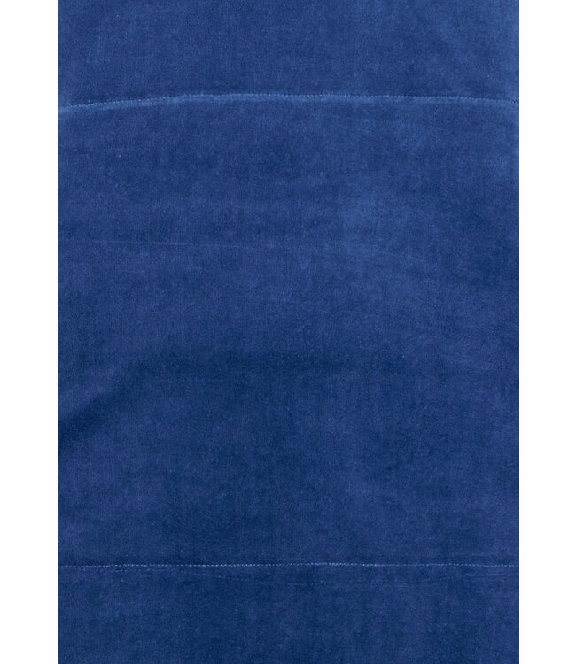Pastunette blauwe zacht velours home-loungejurk 'velvet comfort'