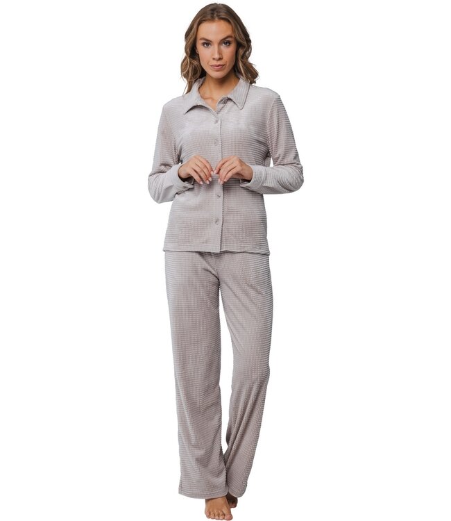 Pastunette Premium ladies homesuit with buttons