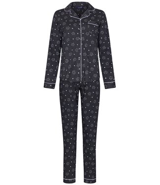 Rebelle Rebelle ladies, full button pyjama with long sleeves