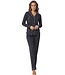 Rebelle ladies, full button pyjama with long sleeves