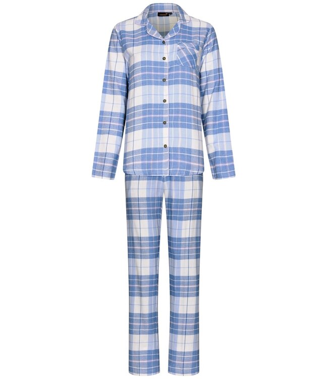 Rebelle ladies, full button pyjama with long sleeves