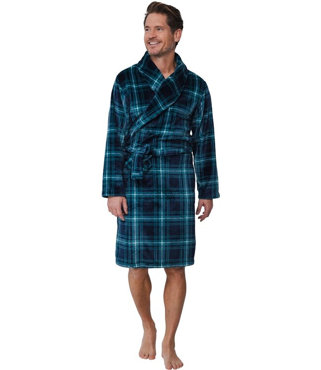 Pastunette for Men heren badjas met shawlkraag