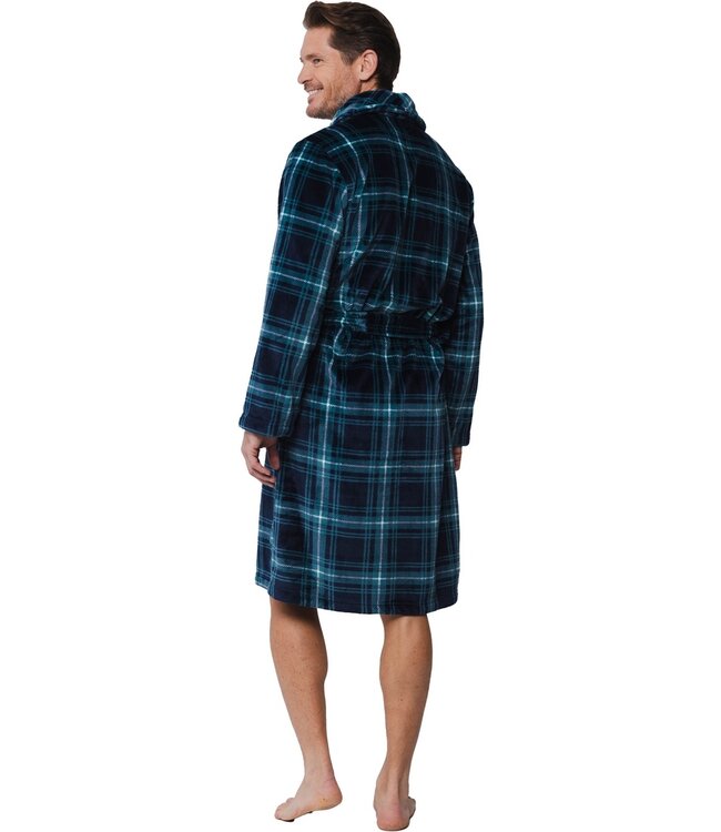 Pastunette for Men heren badjas met shawlkraag