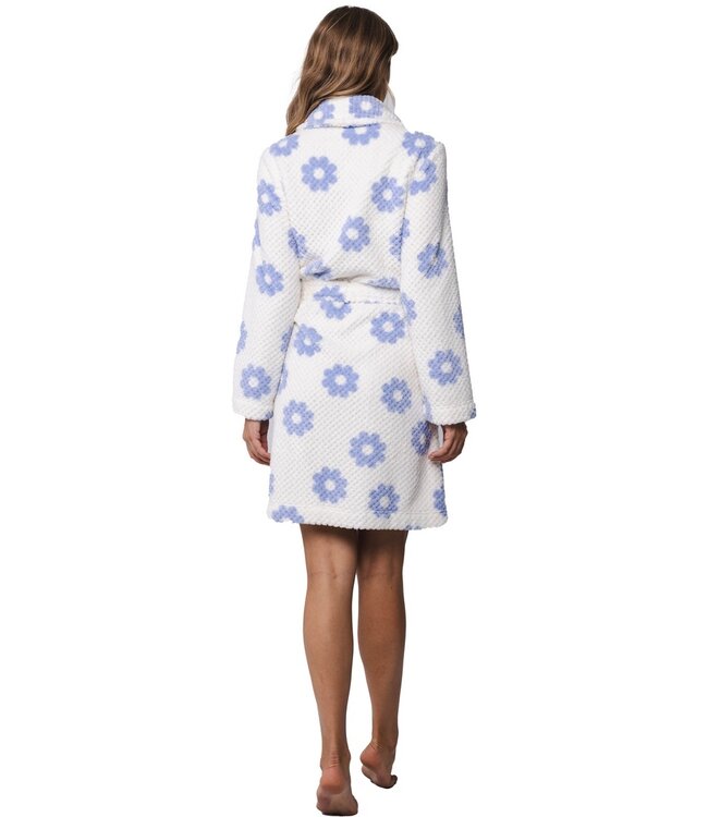 Rebelle dames badjas met shawlkraag