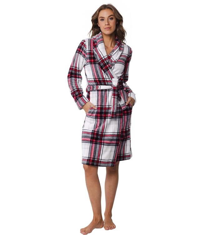 Rebelle ladies morning gown shawlcollar