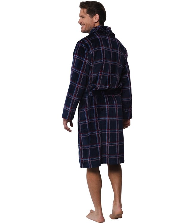 Pastunette for Men heren badjas met shawlkraag