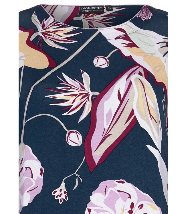 Pastunette Premium luxe viscose-mix lounge style nachthemd 'flower bloom'