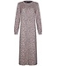 Pastunette extra long, ladies long sleeve home nightdress 'chic animal'