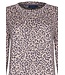 Pastunette extra lang homedress-nachthemd met lange mouwen 'chic animal'
