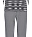 Pastunette Premium luxe dames pyjamaset met lange mouwen 'monochrome diamonds & stripes'