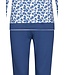 Pastunette blue  pyjama set  with buttons 'winter waterflower'