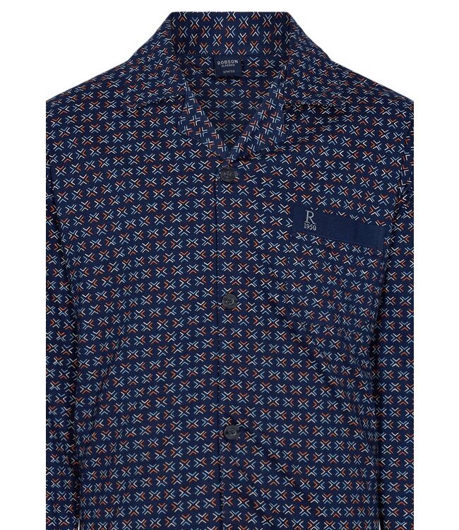 Robson heren doorknoop pyjama