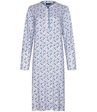 Pastunette Pastunette ladies cotton nightrdress with buttons 'winter watercolour'