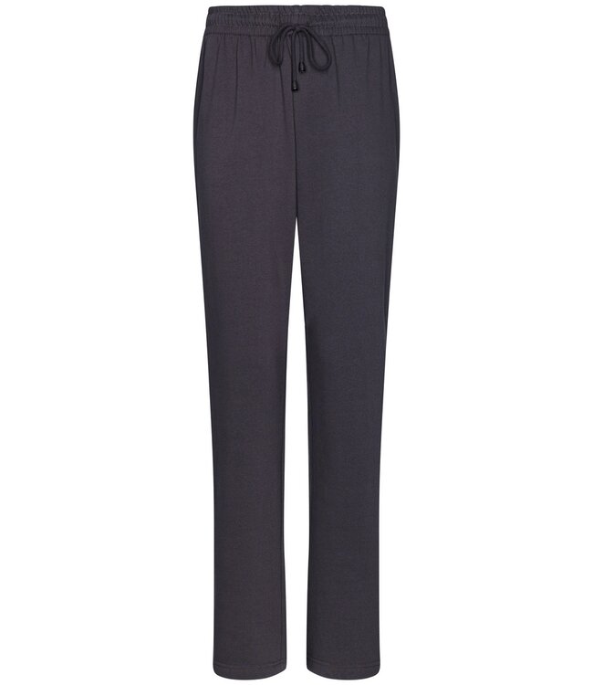 Pastunette grey warm flannel fleece lounge home suit 'dotty circles'