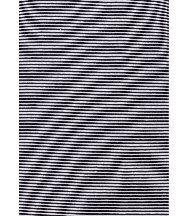 Pastunette organic cotton long sleeve stripey nightdress 'hidden flowers hearts'