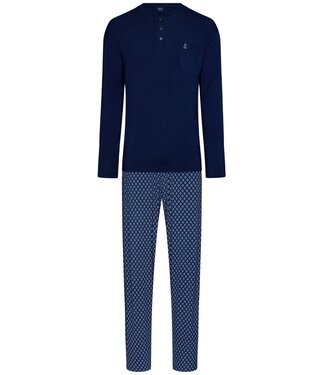 Robson Robson mens, long sleeves pyjama with buttons