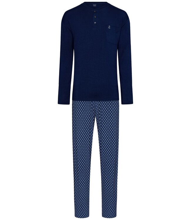 Robson mens, long sleeves pyjama with buttons