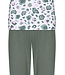 organic cotton short sleeve pyjama set 'hidden flowers'