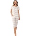 luxe dames pyjama met korte mouwen 'soft waves'