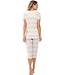 luxe dames pyjama met korte mouwen 'soft waves'