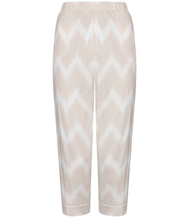 luxe dames pyjama met korte mouwen 'soft waves'