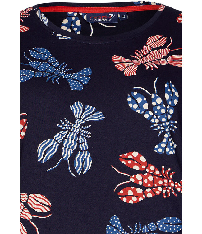 Nachthemd biokatoen korte mouw 'so catchy'