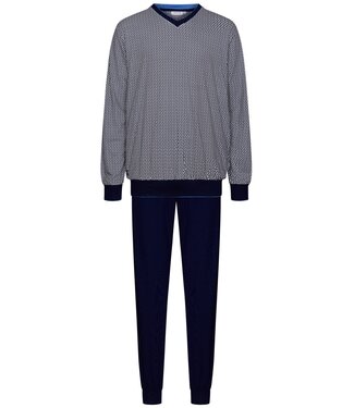 PASTUNETTE GEOMETRIC BLUE PYJAMA PASTUNETTE GEOMETRIC BLUE PYJAMA
