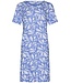 bamboe-mix dames nachthemd met korte mouwen 'mega bold floral'
