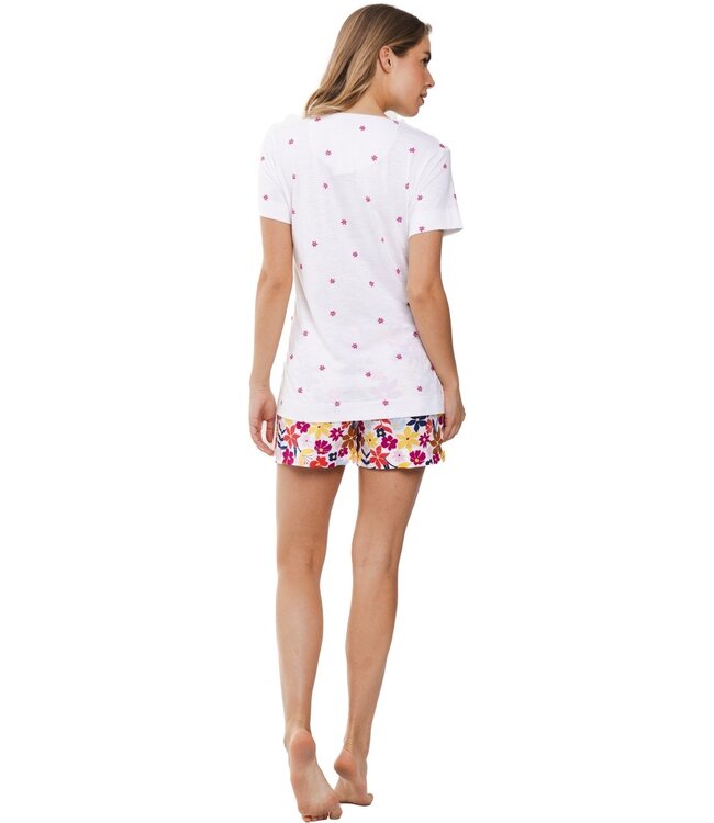 ladies shorty set 'fabulous flowers bloom'