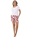 ladies shorty set 'fabulous flowers bloom'