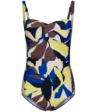 Pastunette Beach soft cup badpak met power net 'wild chic'
