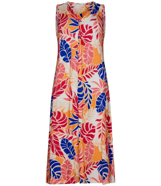mouwloze strandjurk met v-hals 'beach twist'