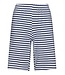 stripey organic cotton shorty set 'seashell dreams'