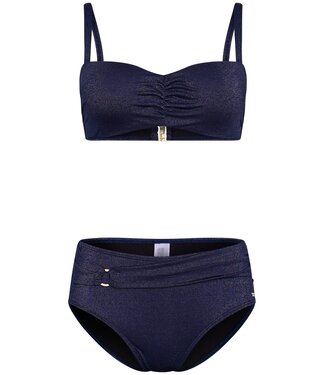 Pastunette Beach underwire, soft cup bikini set 'gold shimmer'