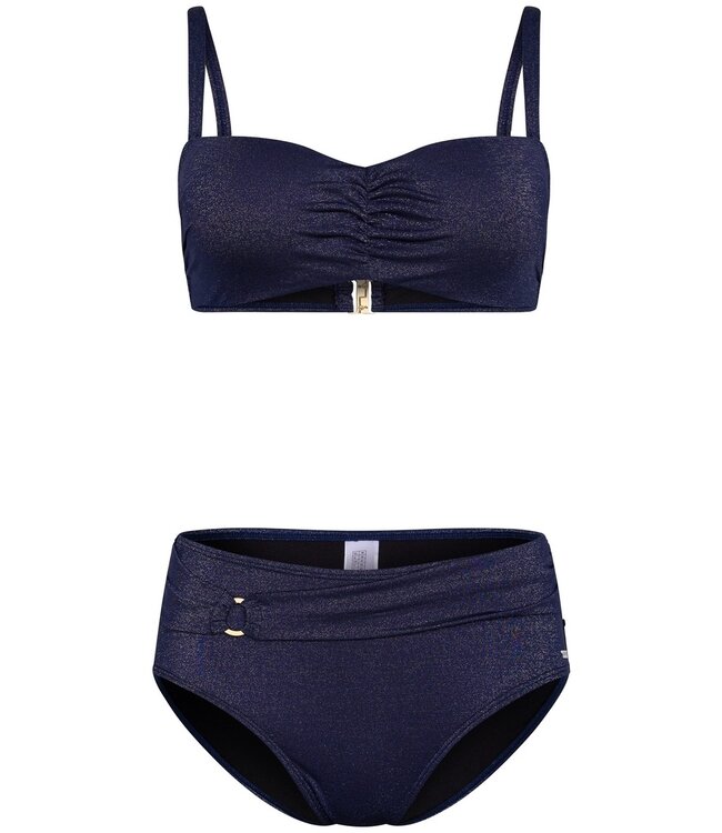 underwire, soft cup bikini set 'gold shimmer'