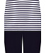 trendy short sleeve pyjama set with buttons 'fabulously stripey'