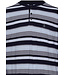katoenen herenpyjama met knoopjes 'horizontal stripes'