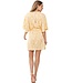 woven viscose beach dress 'pineapple paradise'