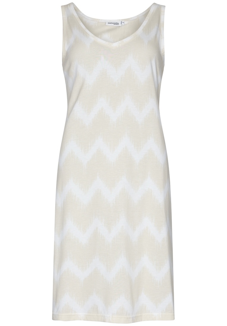 mouwloos, luxe dames nachthemd 'soft waves