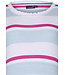 short sleeve ladies ribbed nightdress 'summer stripes'
