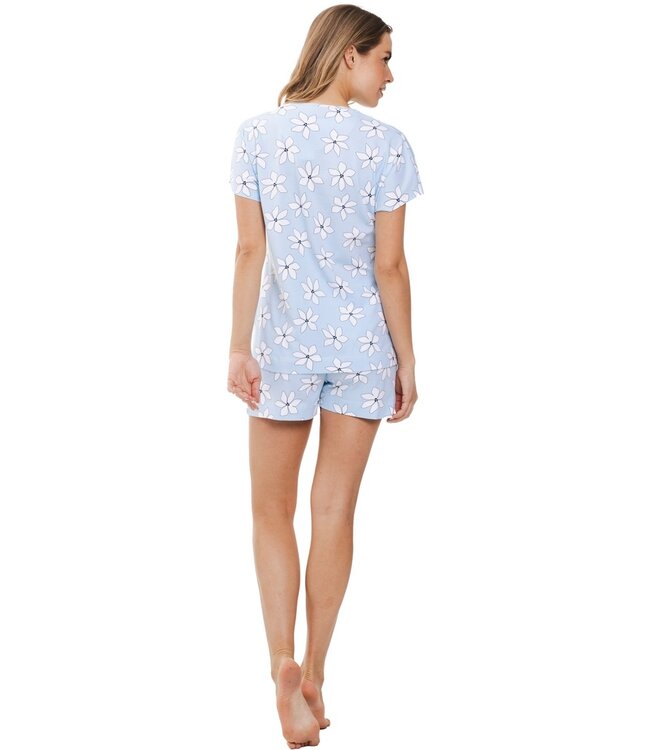 ladies shorty set 'fabulous flower'