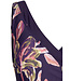 soft cup, v-neck powernet swimsuit 'sunshine flower'