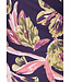 soft cup, v-neck powernet swimsuit 'sunshine flower'