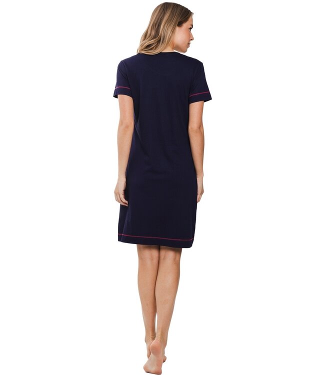 biologisch katoenen nachthemd met korte mouwen 'so catchy'