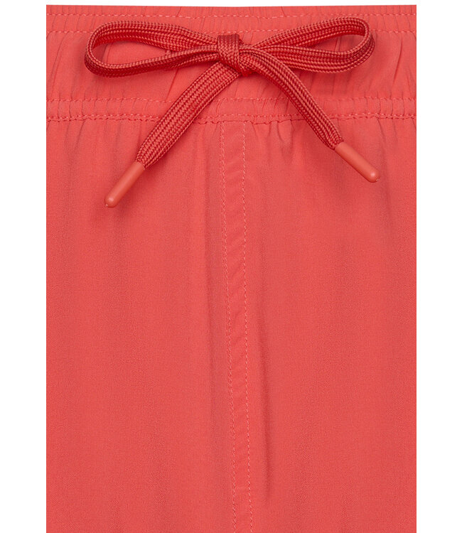 coral swim shorts with elasticated tie-waist 'coral beach'