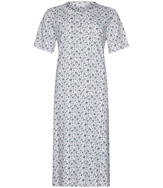 Pastunette organic cotton short sleeve nightdress 'little hidden flowers'